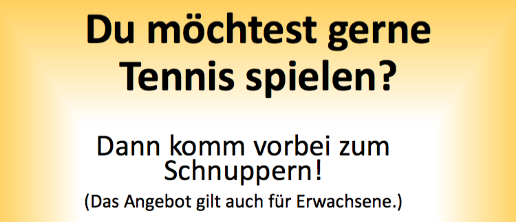 Schnuppern zur Saison-Eröffnung 2022 am 23.04.2022
