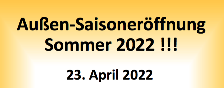Außen-Saisoneröffnung – Kids am 23.04.2022