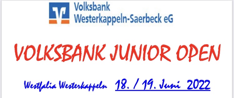 Volksbank Junior Open 18./19. Juni 2022