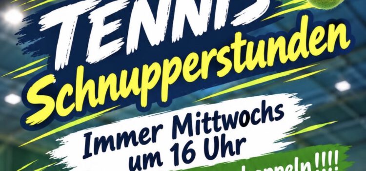 Schnupperstunden immer mittwochs Schnupperstunden immer mittwochs